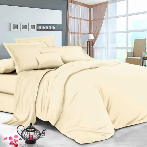 Тканина бязь голд "gold lux" (світлий беж) (арт. 8308) однотонний бязь бежевий ✔ Ціна від 80 грн → опт та роздріб