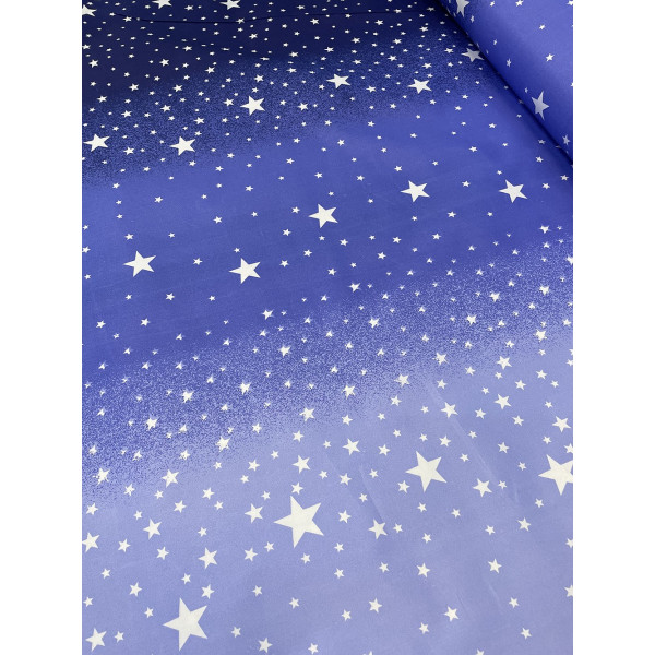 Ткань бязь полиэстер звезды (синий) (арт. 22548) звезды ⭐️ синий ✔ Цена от 42 грн → опт и розница