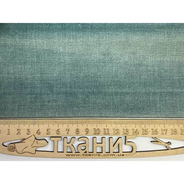 Ткань велюр плотный на тканевой основе bestseller (светло-мятный) (арт. 18654) меланж мята ✔ Цена от 400 грн → опт и розница