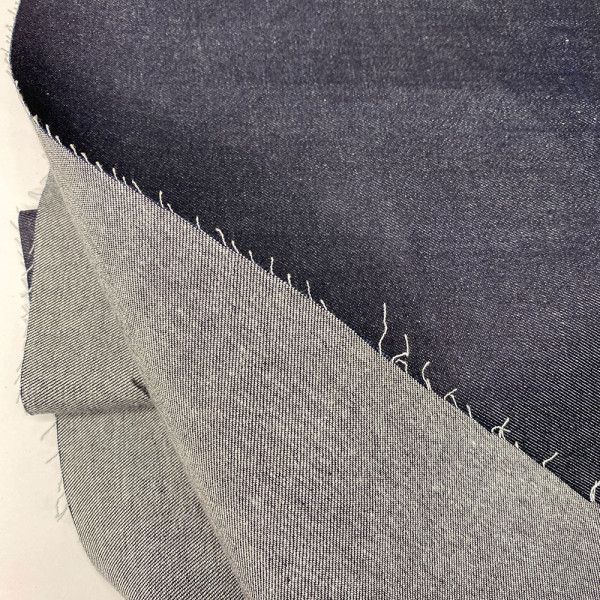 Ткань джинс плотный denim (темно-синий) (арт. 8287) однотонный темно-синий ✔ Цена от 180 грн → опт и розница
