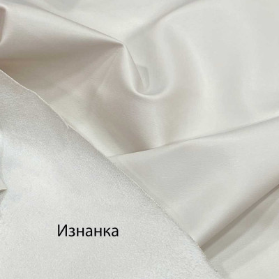 Кожзам на замшевій основі (молочний)