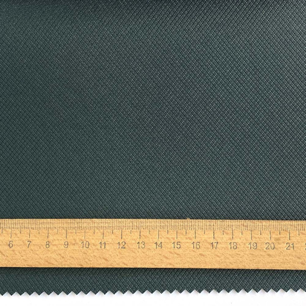 Тканина кожзам щільний diamond (смарагд) (арт. 9625) однотонний екошкіра смарагд ✔ Ціна від 520 грн → опт та роздріб