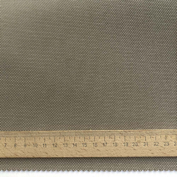 Ткань кожзам плотный fendi (серо-бежевый) (арт. 9646) однотонный ✔ Цена от 520 грн → опт и розница