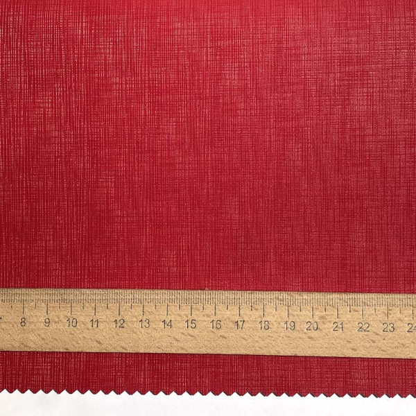Ткань кожзам плотный mandarin (красный) (арт. 9641) однотонный красный ✔ Цена от 520 грн → опт и розница