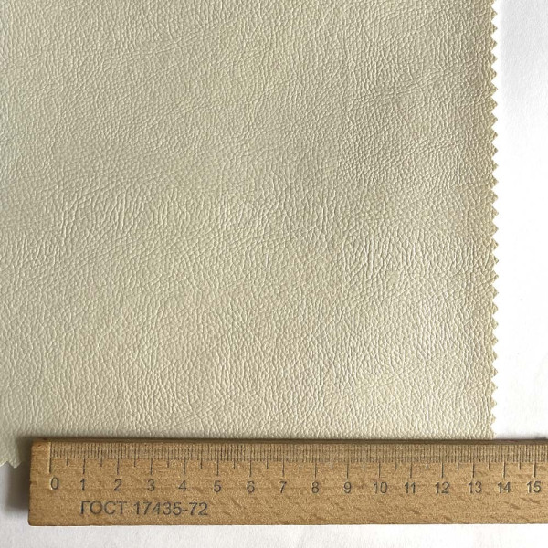 Тканина кожзам щільний venedik (бежево-золотий) (арт. 9558) однотонний екошкіра бежевий ✔ Ціна від 520 грн → опт та роздріб