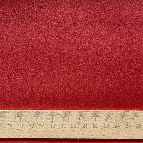 Тканина кожзам щільний zeus deluxe (червоний) (арт. 9741) однотонний екошкіра червоний ✔ Ціна від 232 грн → опт та роздріб