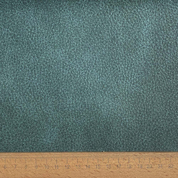 Ткань кожзам с начесом richmond (бирюза) (арт. 10002) однотонный бирюзовый ✔ Цена от 420 грн → опт и розница