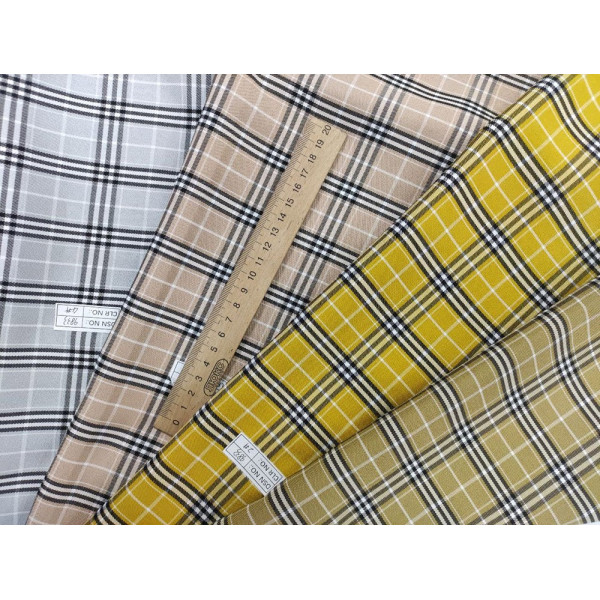 Ткань костюмка клетка в стиле burberry (оливка) (арт. 21434) клетка оливковый ✔ Цена от 176 грн → опт и розница