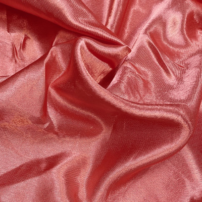 Креп-сатин (кораловий)