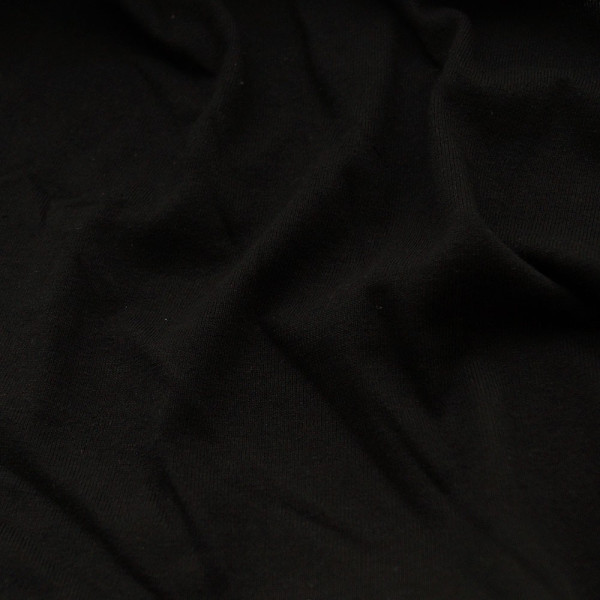 Тканина кулір однотонний у пачках 140 gsm (чорний) (арт. 4694) однотонний кулір чорний ✔ Ціна від 108 грн → опт та роздріб