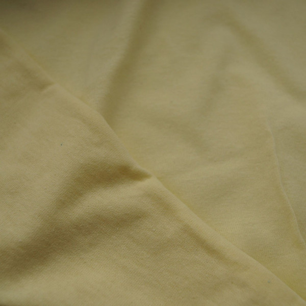 Тканина кулір однотонний у пачках 140 gsm (блідо-жовтий) (арт. 4683) однотонний кулір жовтий ✔ Ціна від 108 грн → опт та роздріб