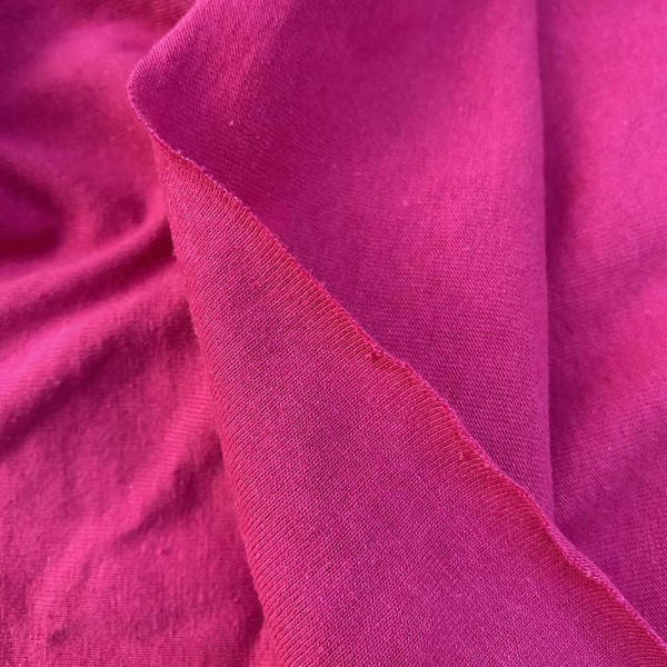 Тканина кулір однотонний у пачках 140 gsm (малина) (арт. 9256) однотонний кулір малиновий ✔ Ціна від 108 грн → опт та роздріб