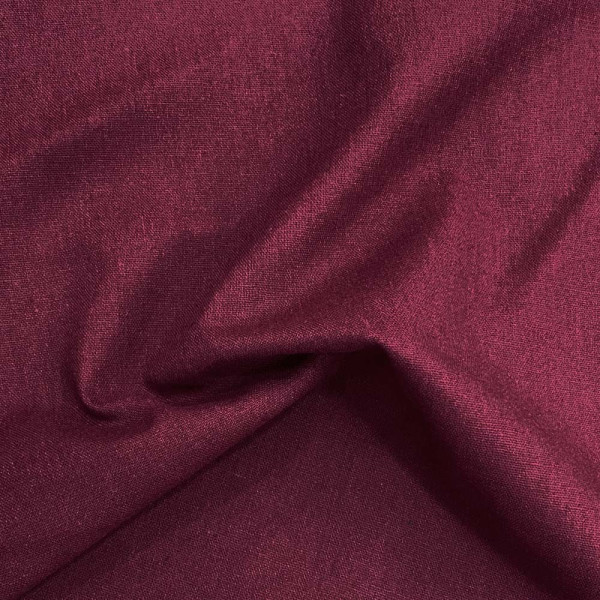 Ткань лен натуральный (марсала) (арт. 9284) однотонный марсала ✔ Цена от 136 грн → опт и розница