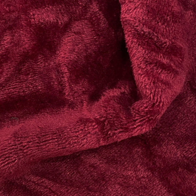 Махра "Велсофт" полированный двухсторонный (бордо) 2