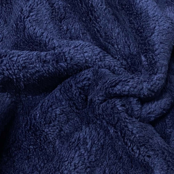 Махра (велсофт) темно-синяя (арт. 8988) однотонный ✔ Цена от 224 грн → опт и розница