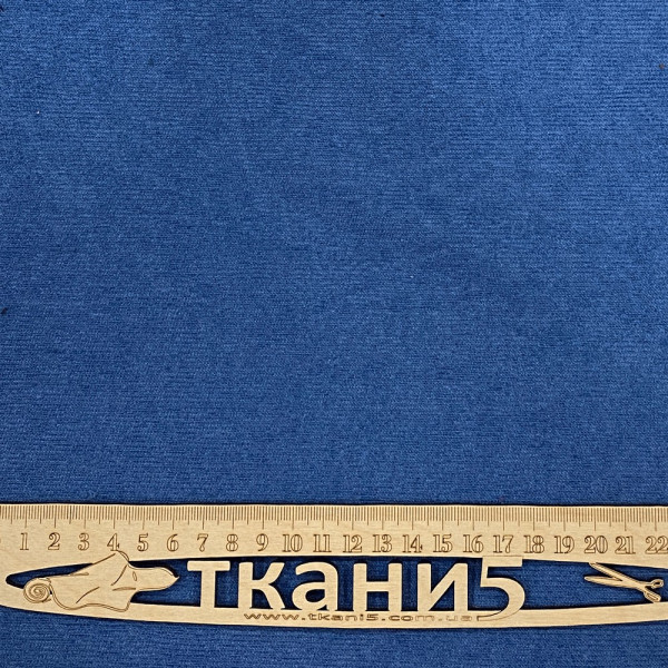 Ткань микровельвет (синий) (арт. 21783) однотонный синий ✔ Цена от 168 грн → опт и розница