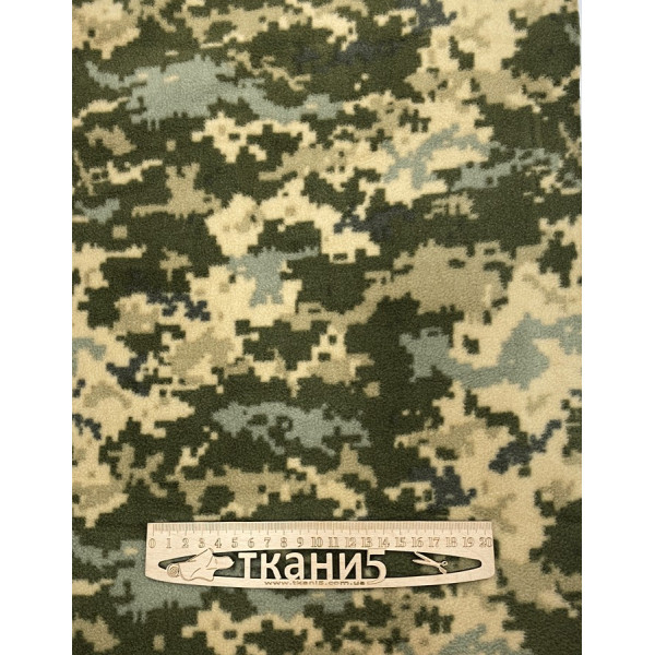 Тканина мікрофліс принт камуфляж (270 gsm) (арт. 21686) камуфляж фліс мультиколор ✔ Ціна від 160 грн → опт та роздріб