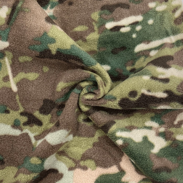 Микрофлис принт камуфляж Multicam (270 GSM)
