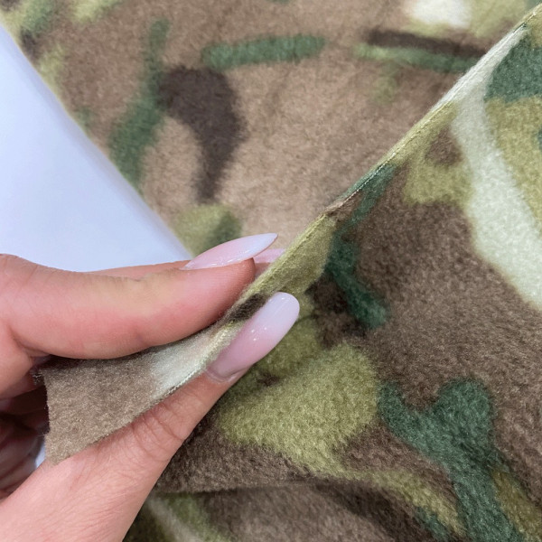 Ткань микрофлис принт камуфляж multicam (270 gsm) (арт. 21688) камуфляж мультиколор ✔ Цена от 160 грн → опт и розница