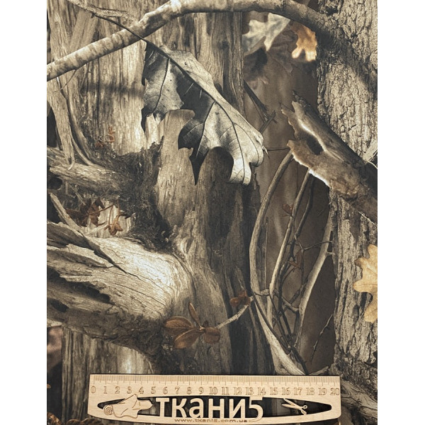 Ткань плащевка на флисе принт (камуфляж) (арт. 21663) камуфляж хаки ✔ Цена от 140 грн → опт и розница