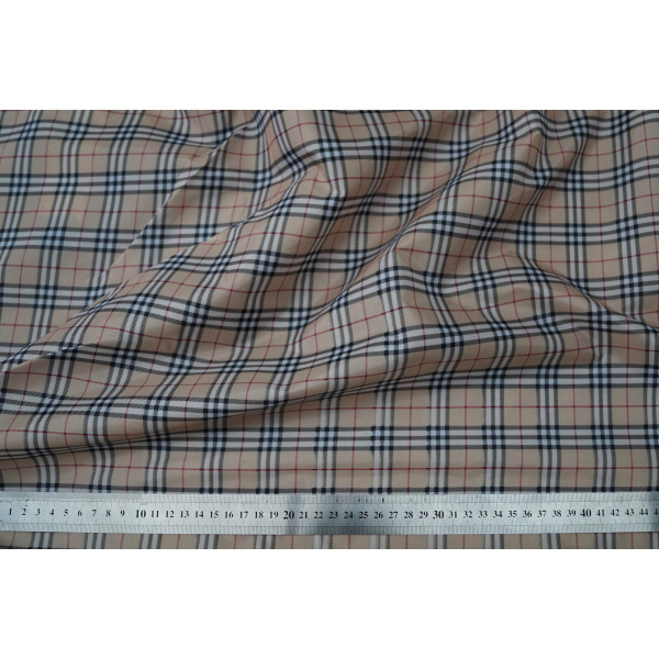 Тканина підкладка burberry (арт. 1580) принт нейлон 190 принт ✔ Ціна від 40 грн → опт та роздріб