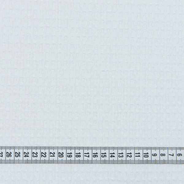 Полотенечная ткань вафельная 250 GSM 150см ширина (белый)