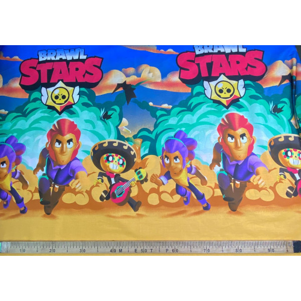Тканина ранфорс принт brawl stars (мультиколор) (арт. 20343) мультяшний ранфорс мультиколор ✔ Ціна від 80 грн → опт та роздріб