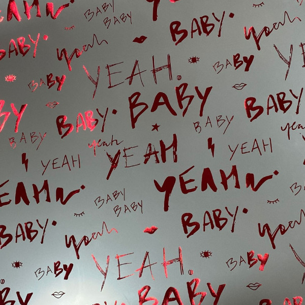 Рефлективна Плащова Yeah baby (червоний)