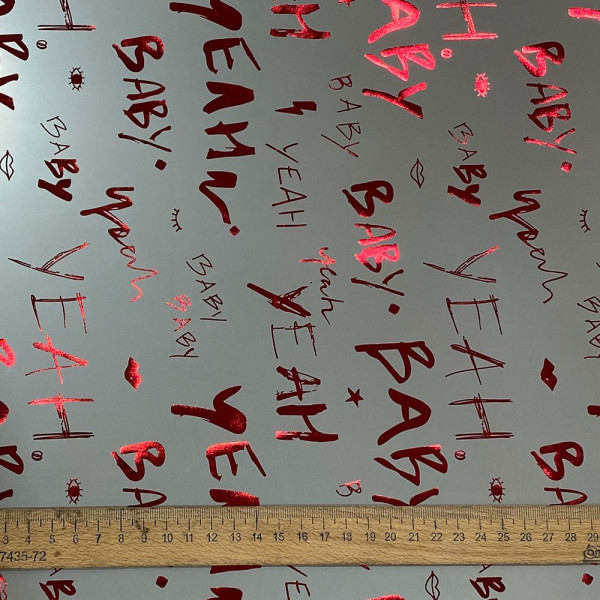 Тканина рефлективна плащова yeah baby (червоний) (арт. 16905) хамелеон меморі мультиколор ✔ Ціна від 220 грн → опт та роздріб