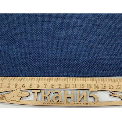 Рогожка Блекаут (синій)
