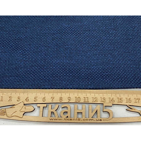 Рогожка Блекаут (синій)