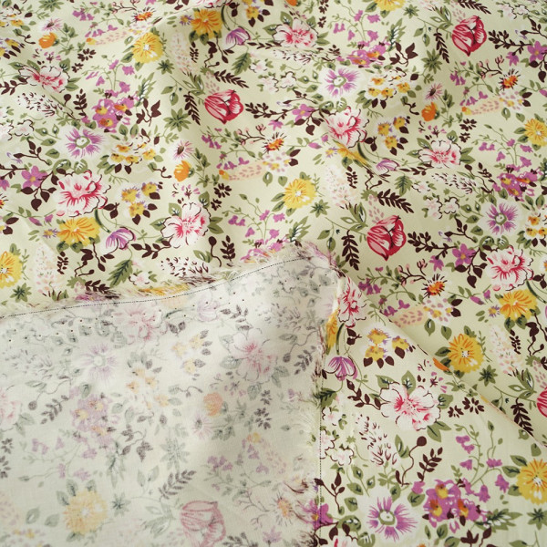 Ткань рубашечная ткань хлопок (мелкие цветы) (арт. 7680) fauna & flora print ✔ Цена от 136 грн → опт и розница