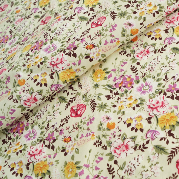 Ткань рубашечная ткань хлопок (мелкие цветы) (арт. 7680) fauna & flora print ✔ Цена от 136 грн → опт и розница