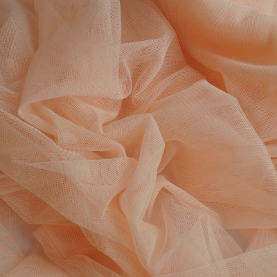 Сетка стрейч (персиковый) 2