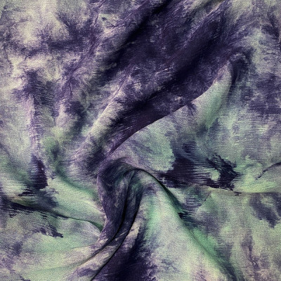 Софт Mango принт Tie dye (м'ята-синій) 2