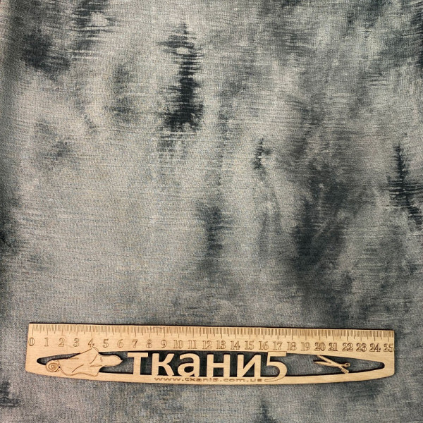 Ткань софт mango принт tie dye (серый) (арт. 20865) абстракция серый ✔ Цена от 120 грн → опт и розница