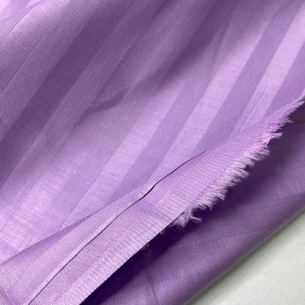 Тканина страйп-сатин 220 dyed 1см (бузковий) (арт. 17953) смужка сатин (бавовна) бузковий ✔ Ціна від 148 грн → опт та роздріб