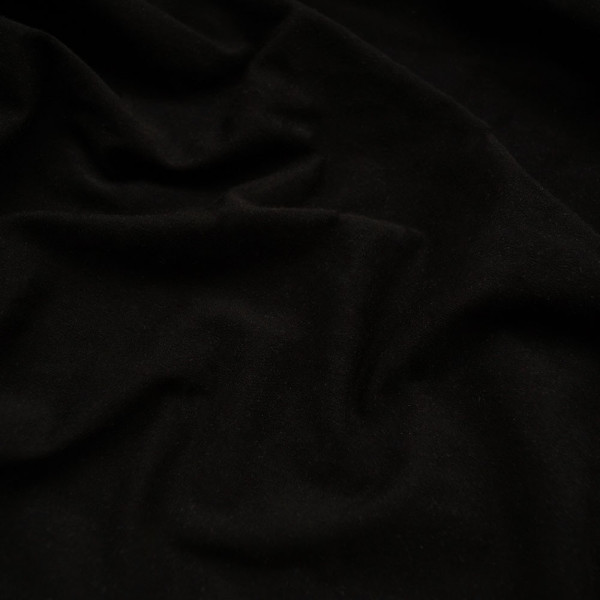 Стрейч кулир пенье в рулонах 190 gsm (черный)
