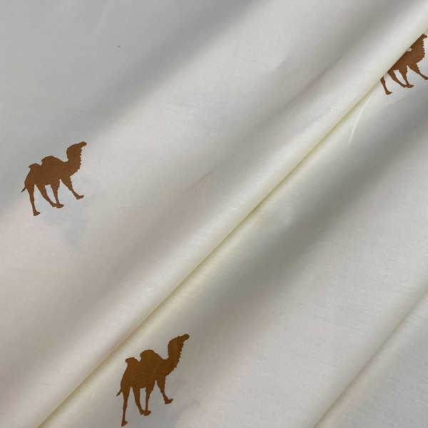 Тканина тік 100% бавовна (світло-бежевий) (арт. 9917) fauna & flora print тік бежевий ✔ Ціна від 132 грн → опт та роздріб