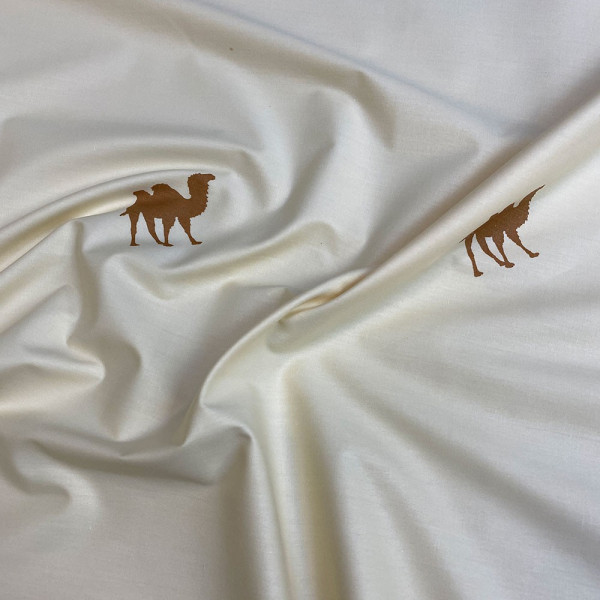 Тканина тік 100% бавовна (світло-бежевий) (арт. 9917) fauna & flora print тік бежевий ✔ Ціна від 132 грн → опт та роздріб