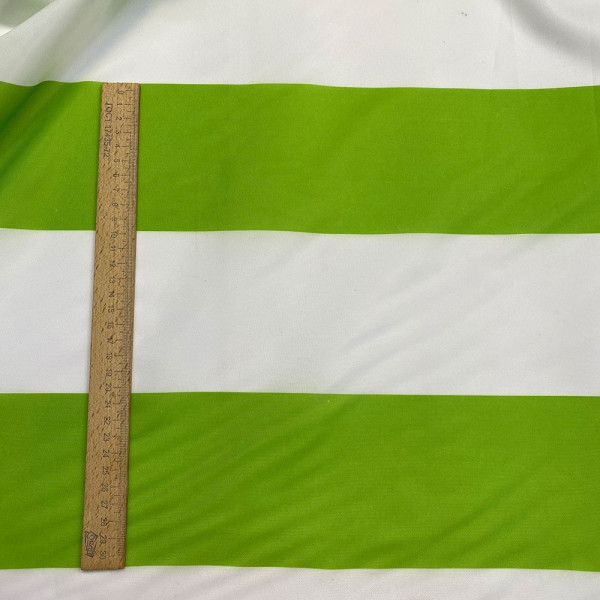 Ткань ткань оксфорд 210d бело-салатовая полоска (105 gsm) (арт. 1241) полоска зеленый ✔ Цена от 64 грн → опт и розница