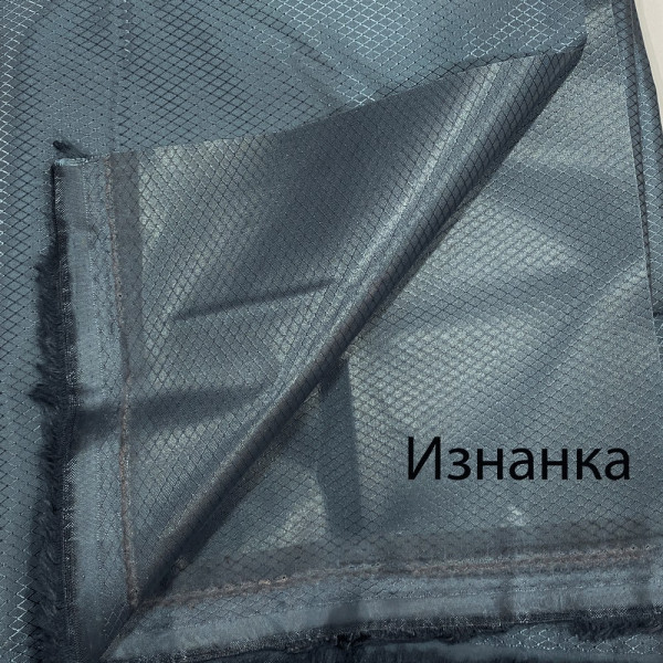 Тканина оксфорд 340D PU сірий ромб (155 GSM)