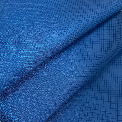 Тканина оксфорд 340D PU ромб синій (155 GSM)