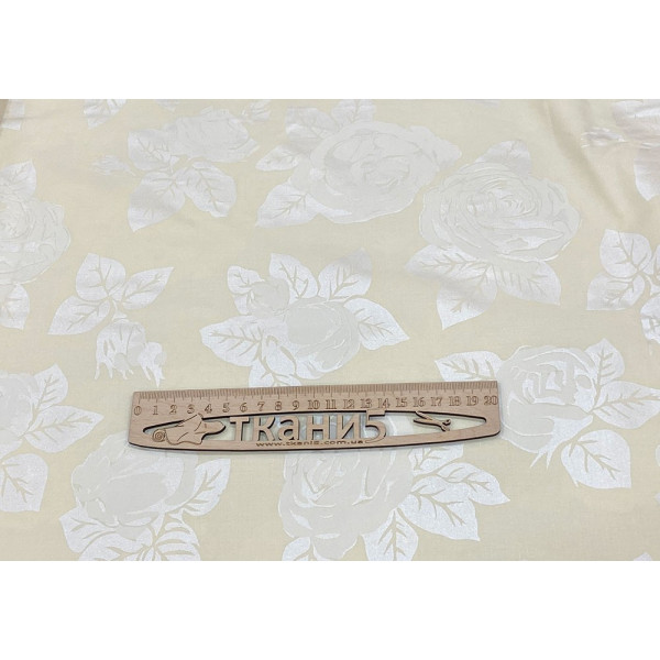 Тканина тік 50/50 (жовтий) (арт. 9935) fauna & flora print тік жовтий ✔ Ціна від 112 грн → опт та роздріб
