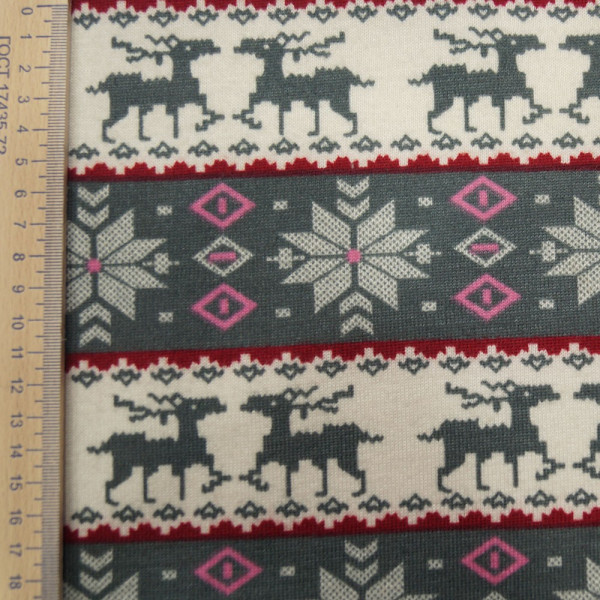 Ткань трикотаж ангора на меху (арт. 4024) однотонный темно-синий ✔ Цена от 260 грн → опт и розница
