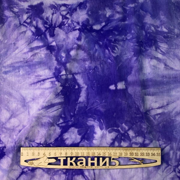 Тканина трикотаж віскоза принт tie dye (бузок) (арт. 20858) абстракція віскоза бузковий ✔ Ціна від 140 грн → опт та роздріб
