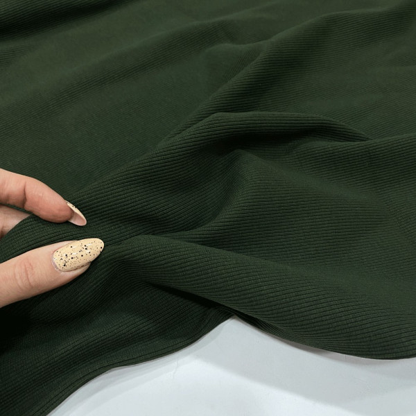 Трикотаж кашкорсе пенье Турция (хаки)