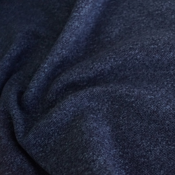 Тканина трикотаж на хутрі denim принт (електро-синій) (арт. 8051) однотонний електро-синій ✔ Ціна від 260 грн → опт та роздріб