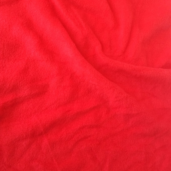 Ткань флис антипиллинг 240 gsm (красный) (арт. 2656) однотонный красный ✔ Цена от 120 грн → опт и розница