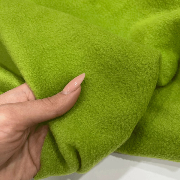 Тканина фліс однотонний 190 gsm (салатовий) (арт. 2602) однотонний фліс салатовий ✔ Ціна від 104 грн → опт та роздріб